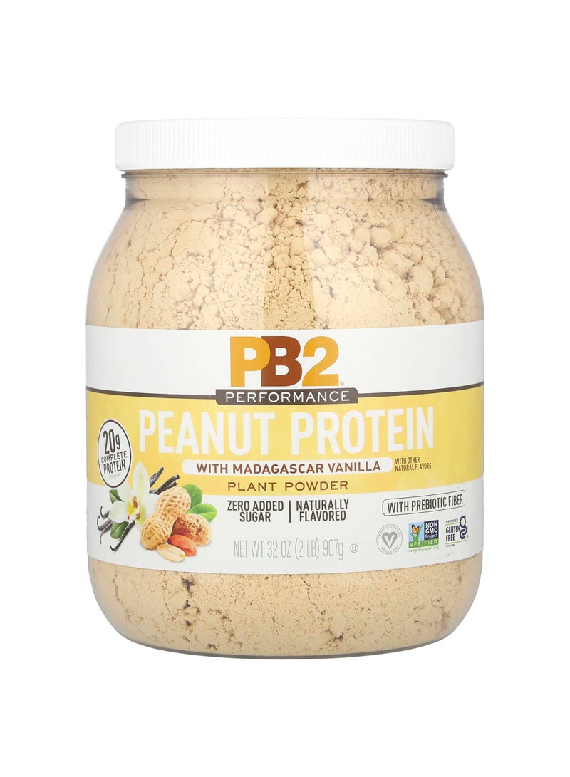 Performance, Peanut Protein with Madagascar Vanilla, 2 lb (907 g)